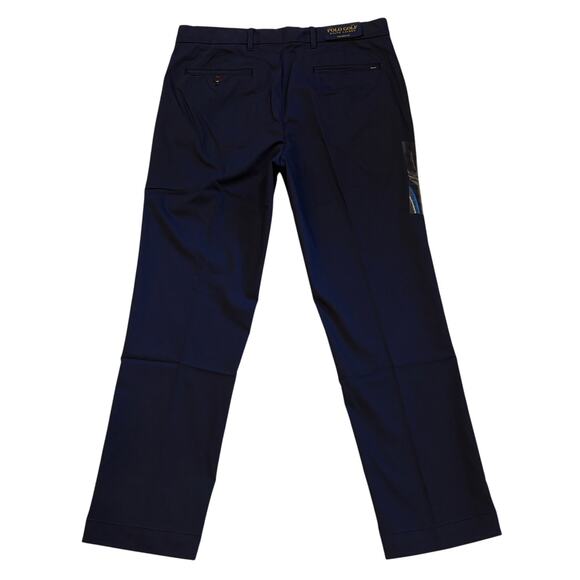 Polo Golf Ralph Lauren Pants Mens Size 33x30 Blue Tailored Fit Chino Stretch - Picture 2 of 10